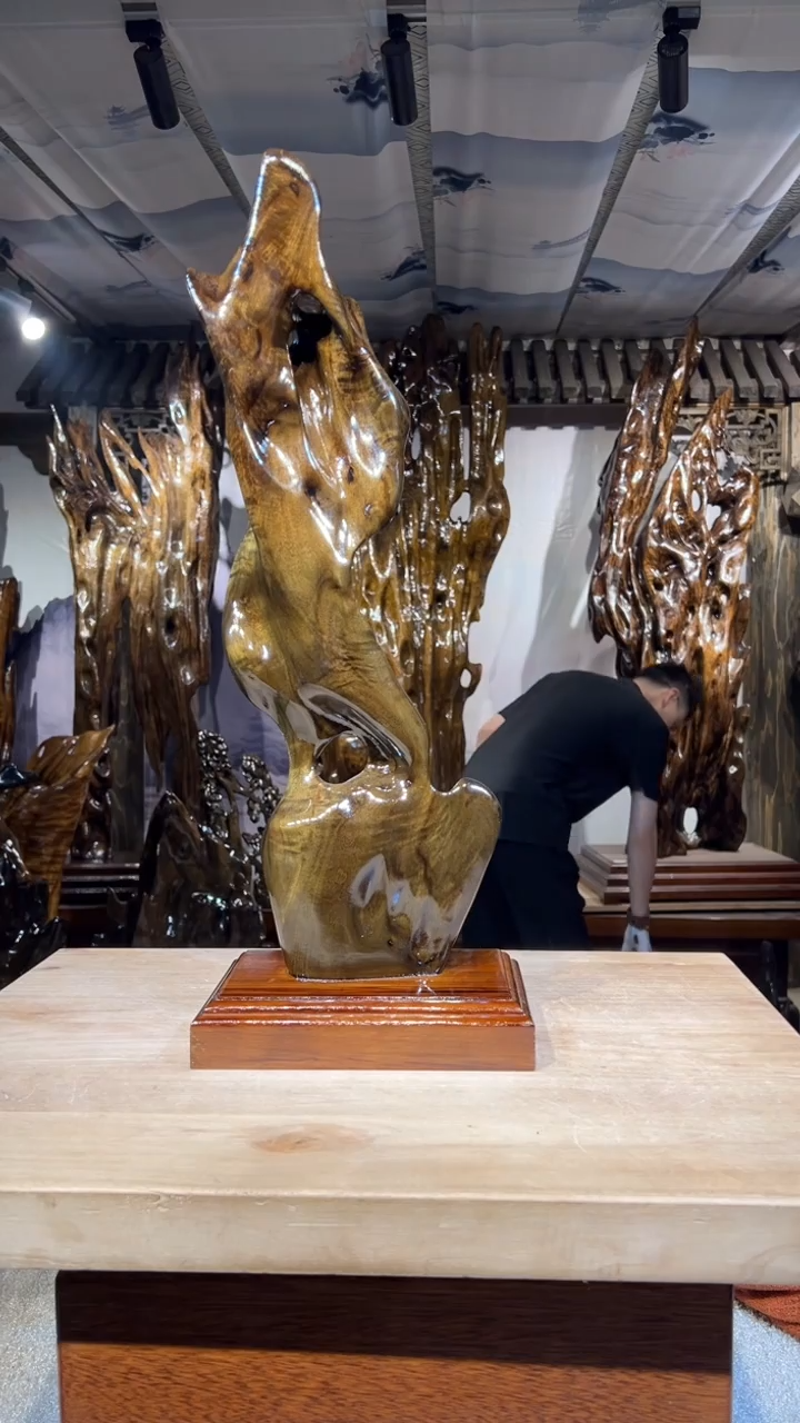 金丝楠金丝楠小叶桢楠摆件61-22-15