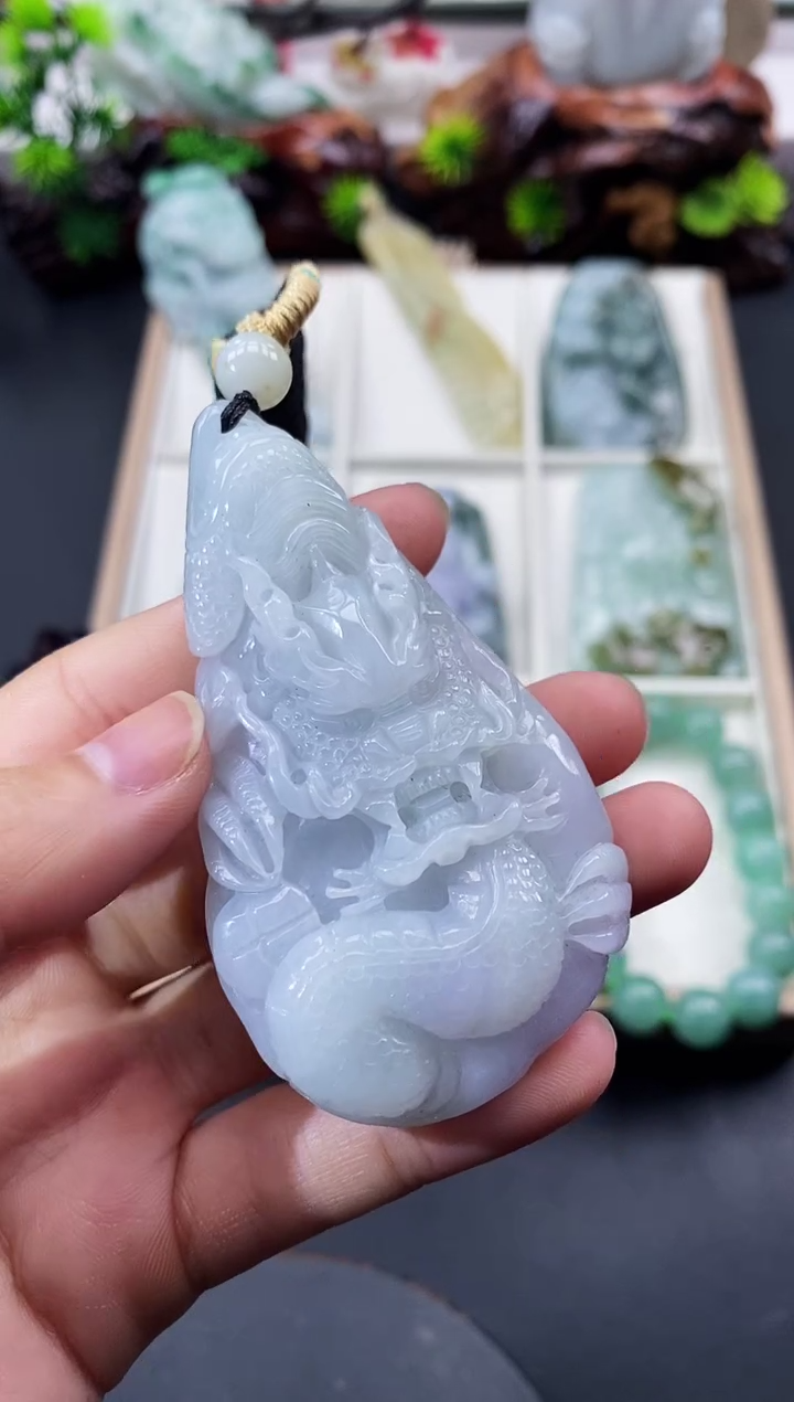 颈饰未镶嵌翡翠天然缅甸A货翡翠