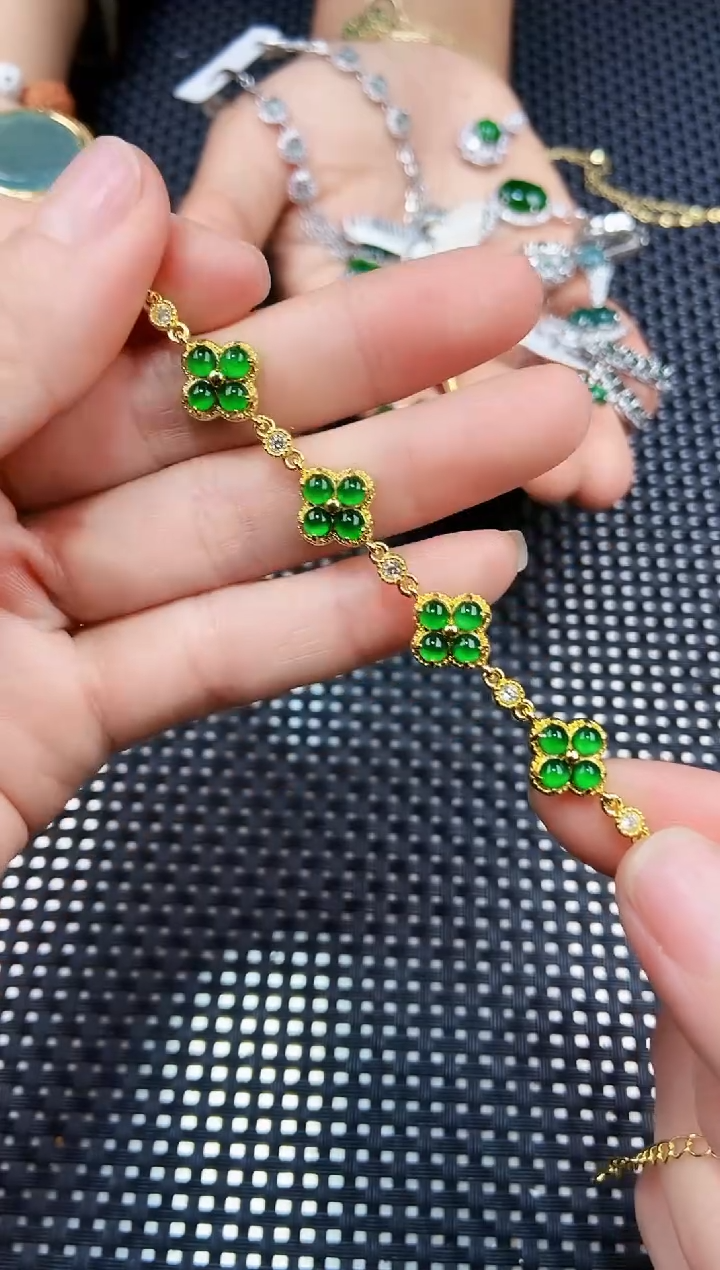 【闪购商品】翡翠手链未镶嵌11111111111