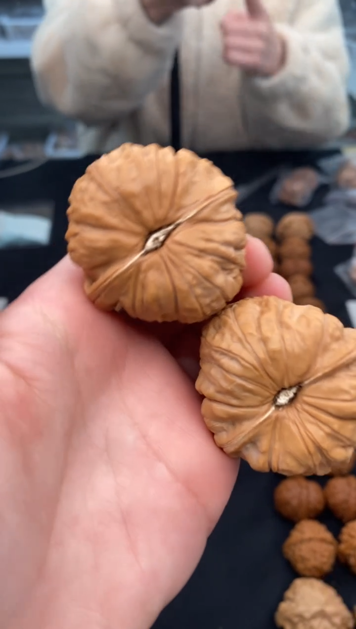 【闪购商品】文玩核桃把件南瓜墩42-t183