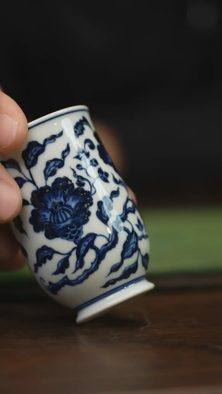 【闪购商品】杯柴窑青花破价福利