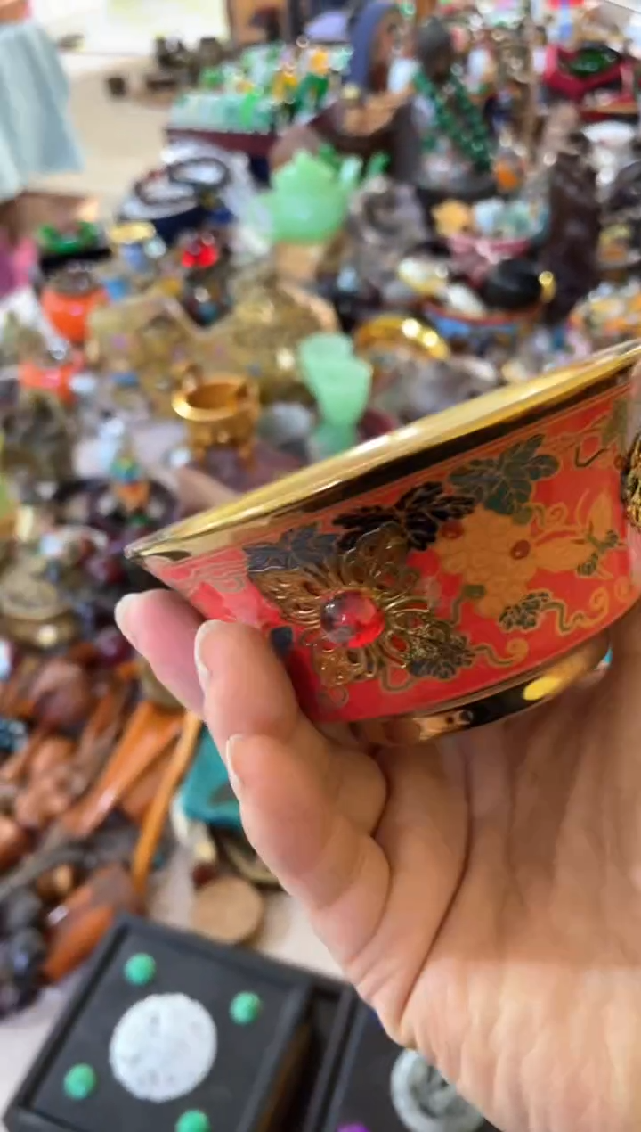 【闪购商品】摆件宫廷影视老旧工艺摆件