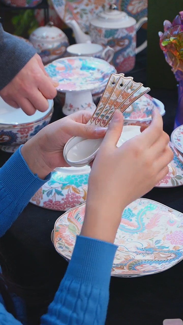 【闪购商品】摆件米多家中古瓷器如图所示221