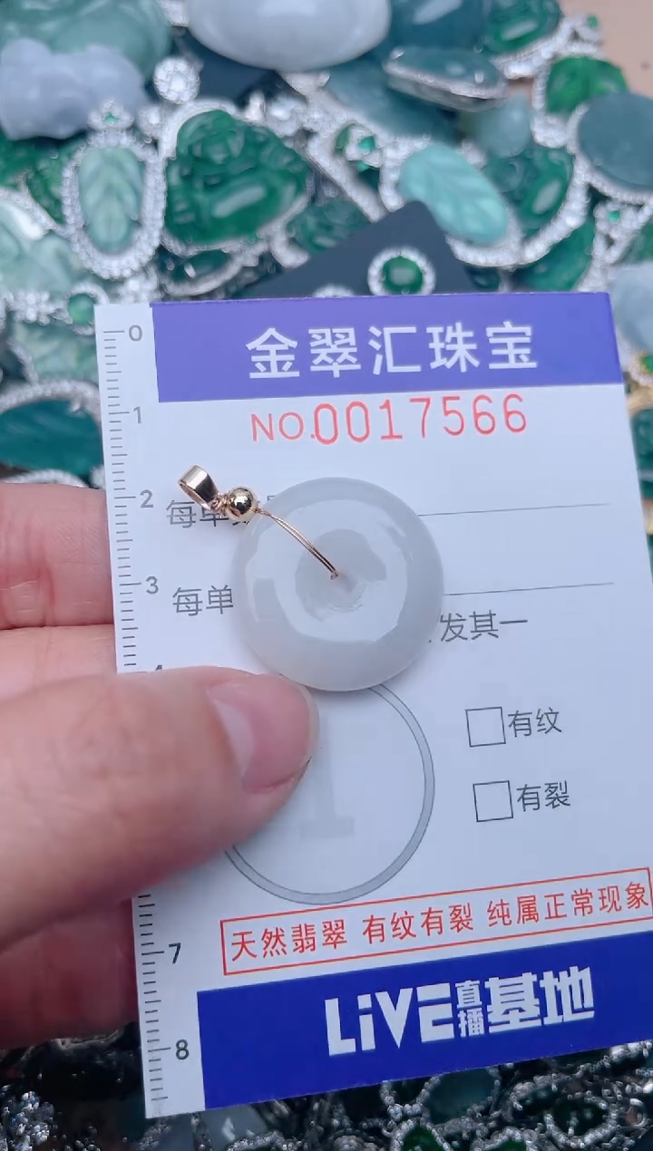 【闪购商品】翡翠颈饰未镶嵌17566....1