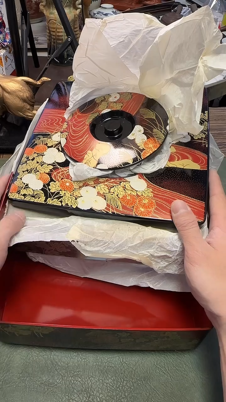 760··树脂2层盖盒