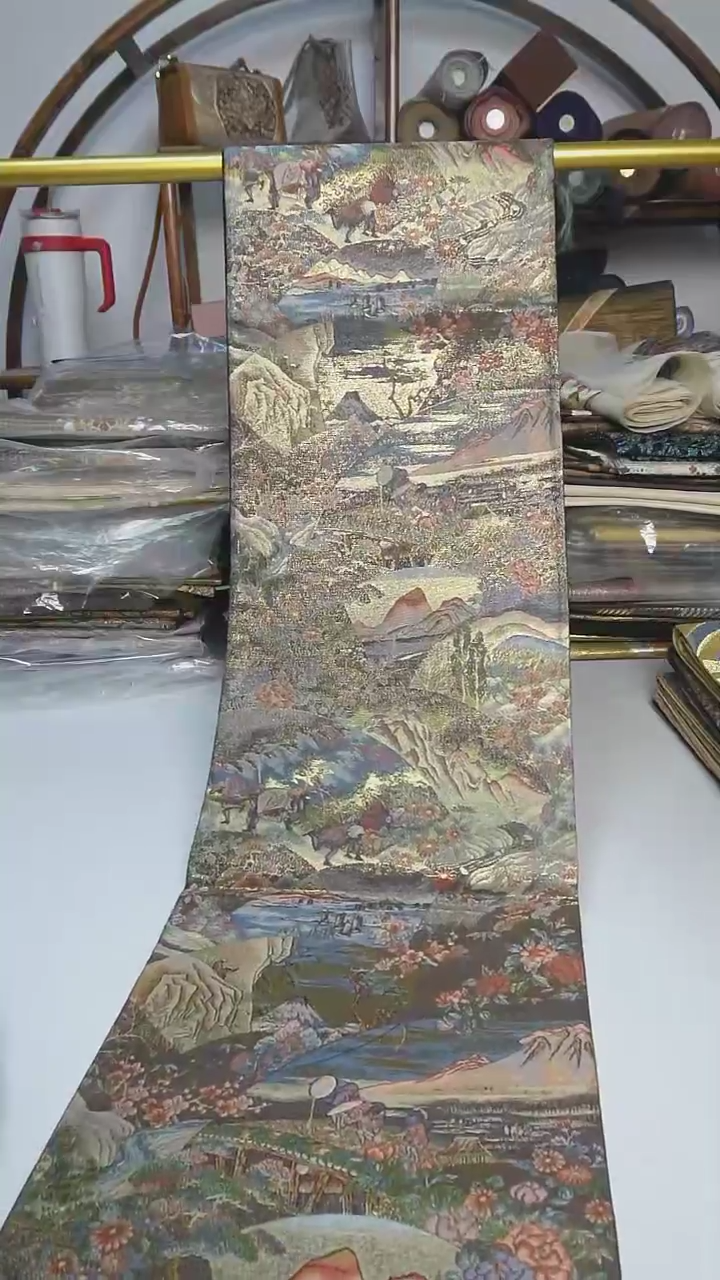 【闪购商品】织绣5西阵织六通人物