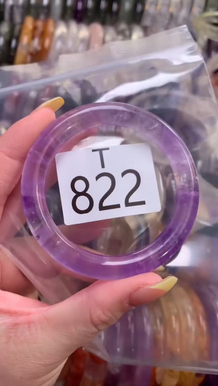 【闪购商品】水晶水晶手镯未镶嵌822-52