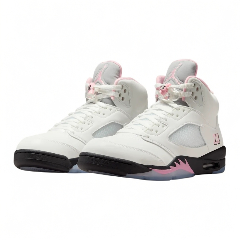 NIKE/耐克Air Jordan 5 Retro 篮球鞋 男款 白粉黑 HQ7978-102