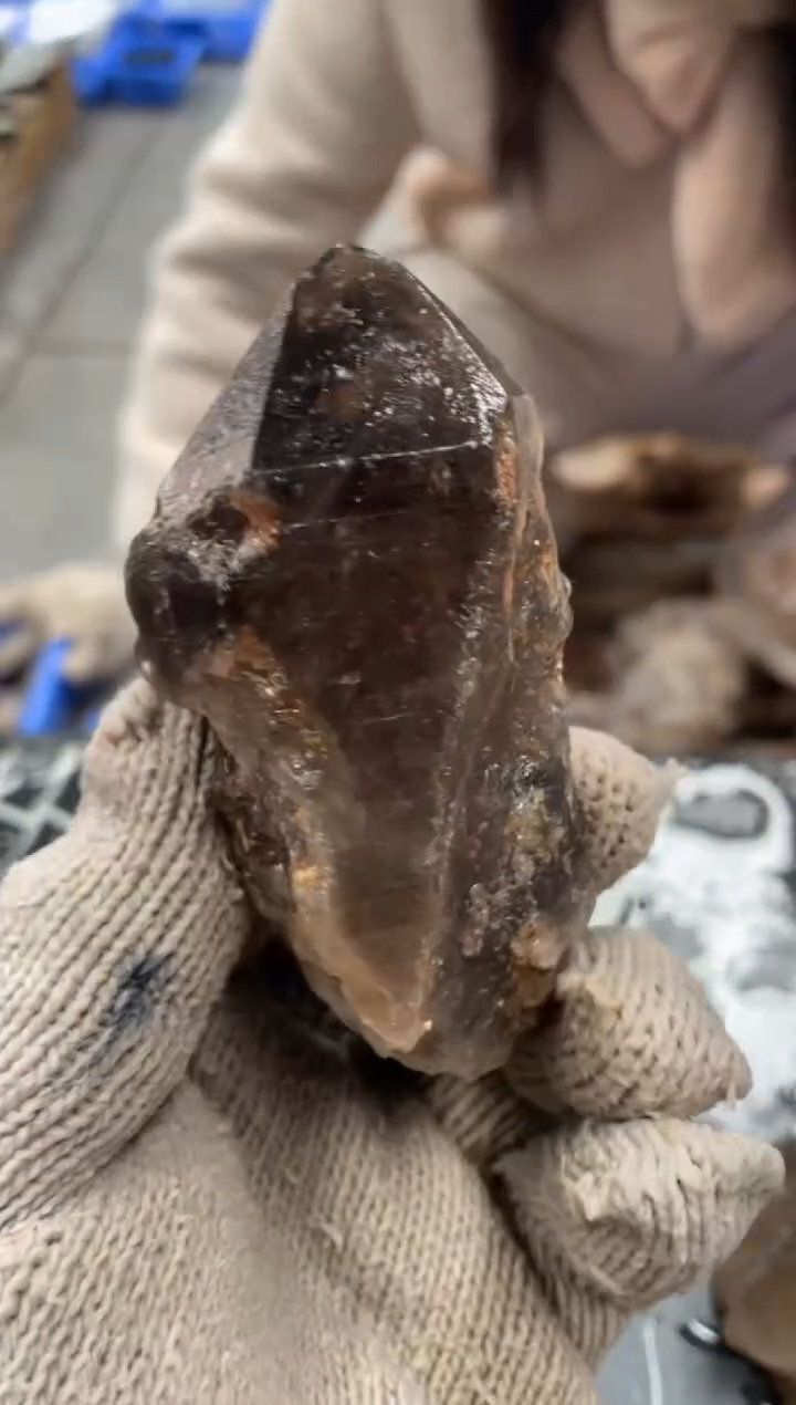 【闪购商品】烟晶原石未镶嵌天然茶水晶原石