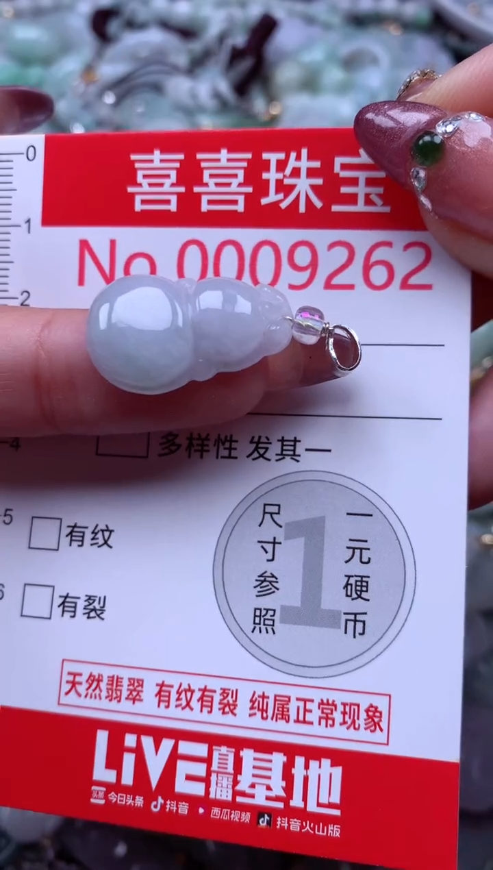 颈饰未镶嵌翡翠9262