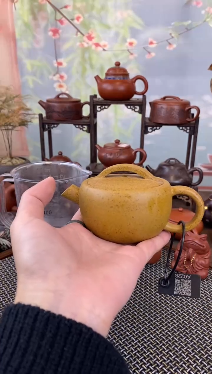 茶壶紫砂黄金段泥柴烧一片瓦