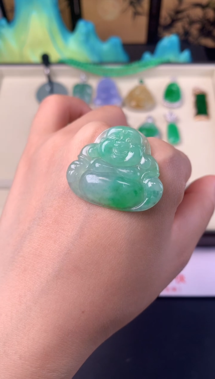 定制翡翠未镶嵌裸石（镶嵌定制）