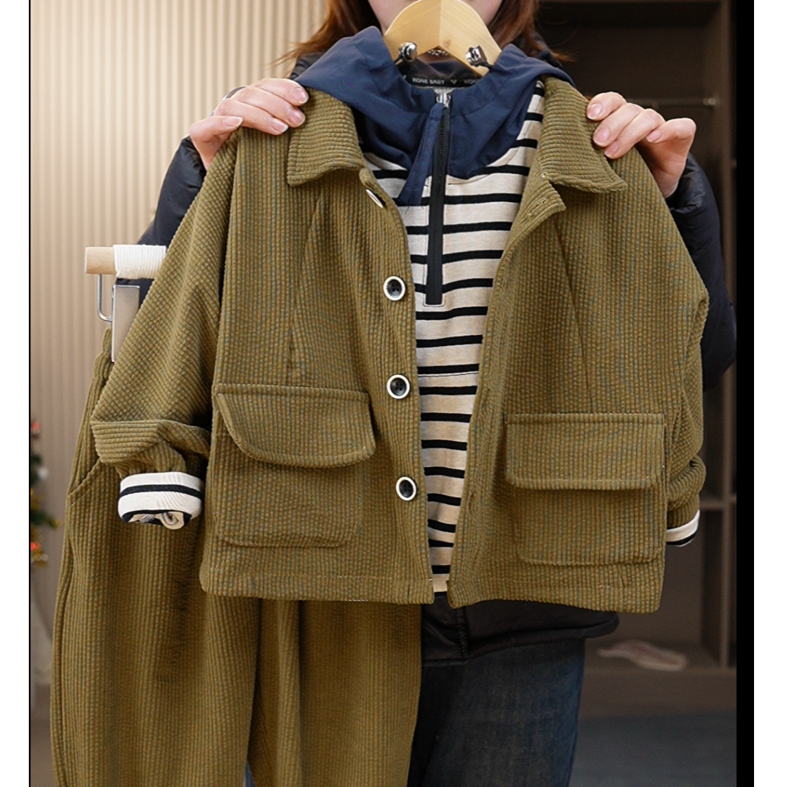 春季常规儿童休闲风套装男童春季女童加绒韩版长袖宽松休闲套装