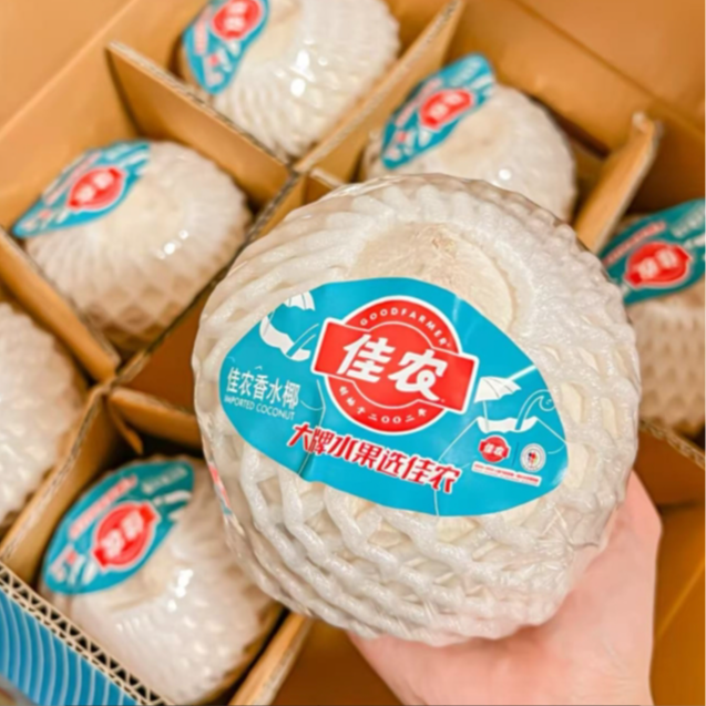 【佳农椰青】泰国进口香水椰青 3颗装