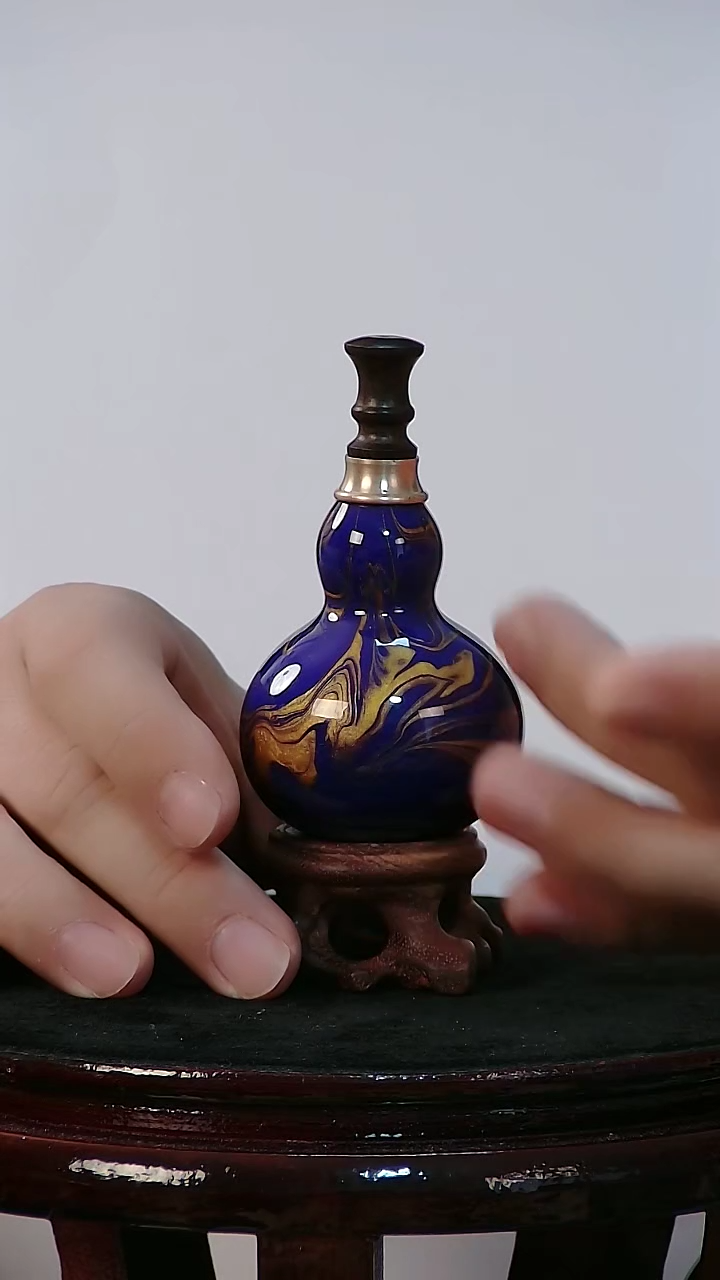 藤?****?葫芦茶刀把件873