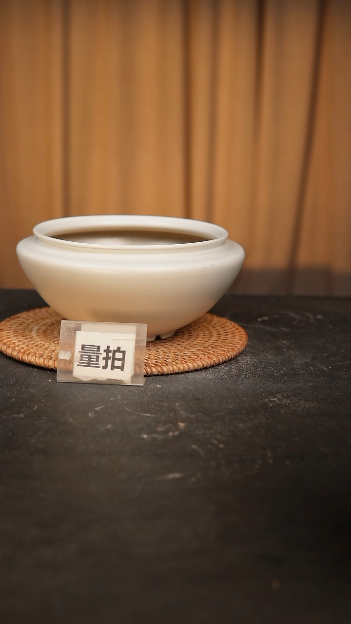 【闪购商品】瓷片泥泥手工花盆口13高8