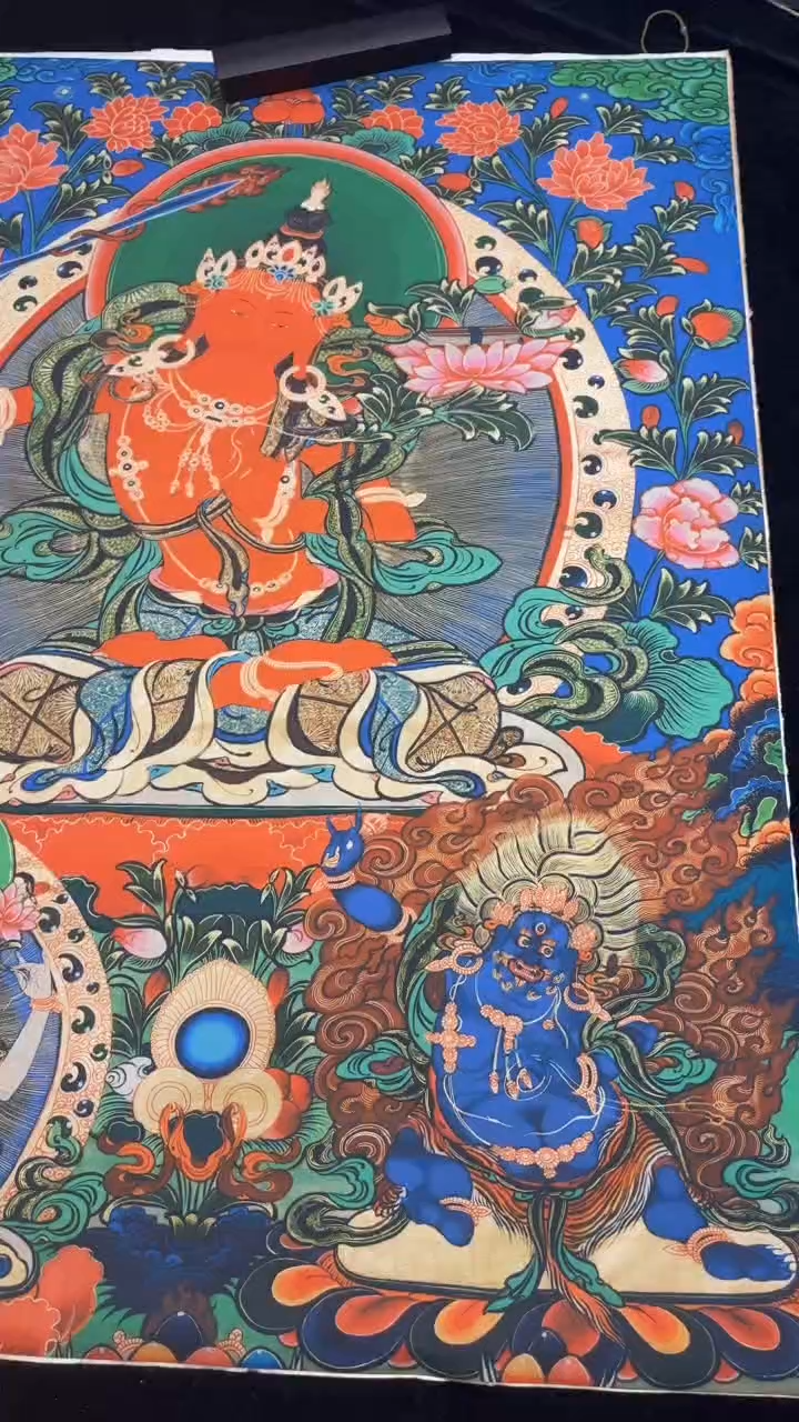 装裱画唐卡藏艺阁精美绘画作品TK16