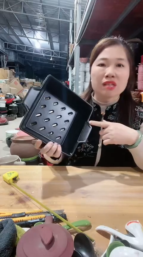 【闪购商品】瑕疵黑色沥水篮不能明火