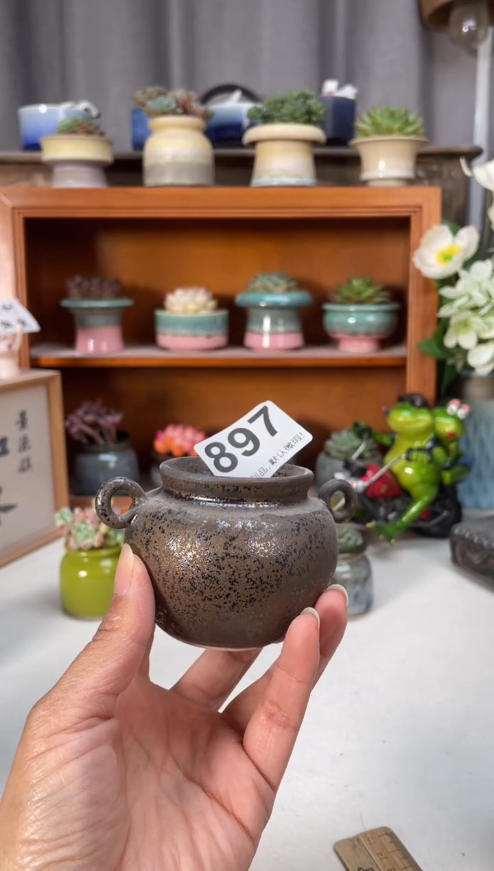 瓷片897知木小芳花盆编号