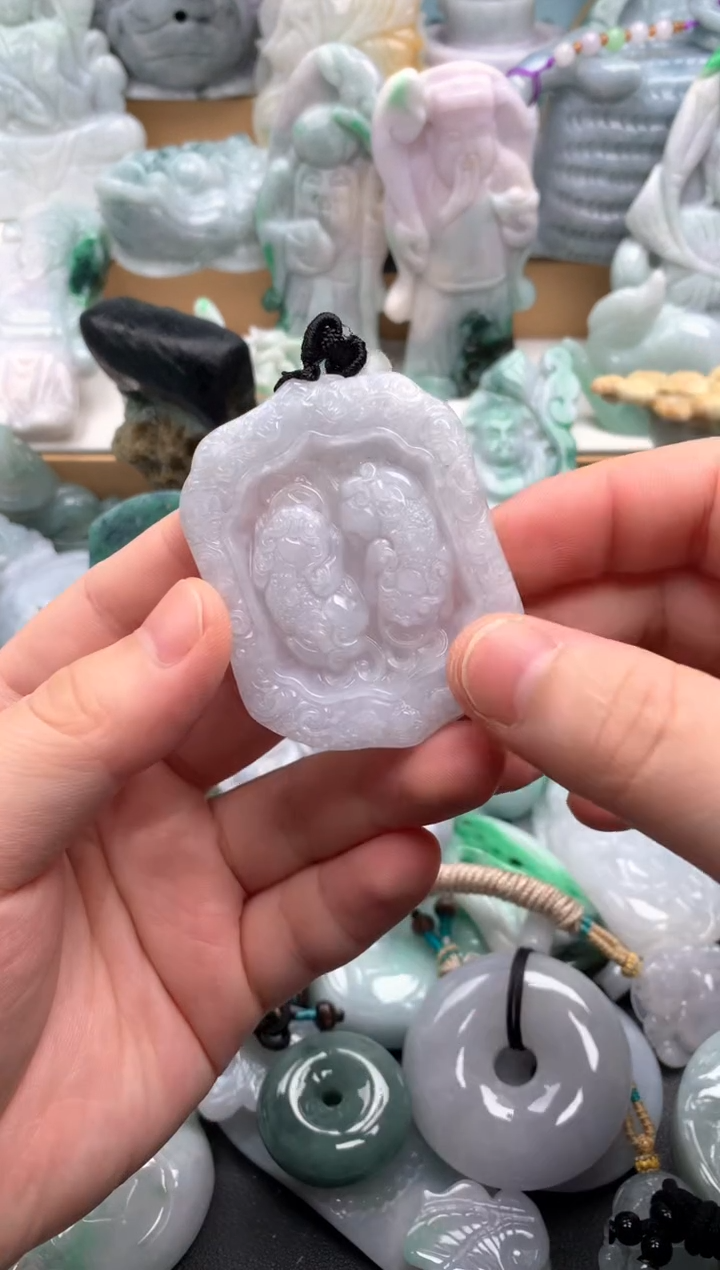 吊坠(不含链)未镶嵌翡翠1