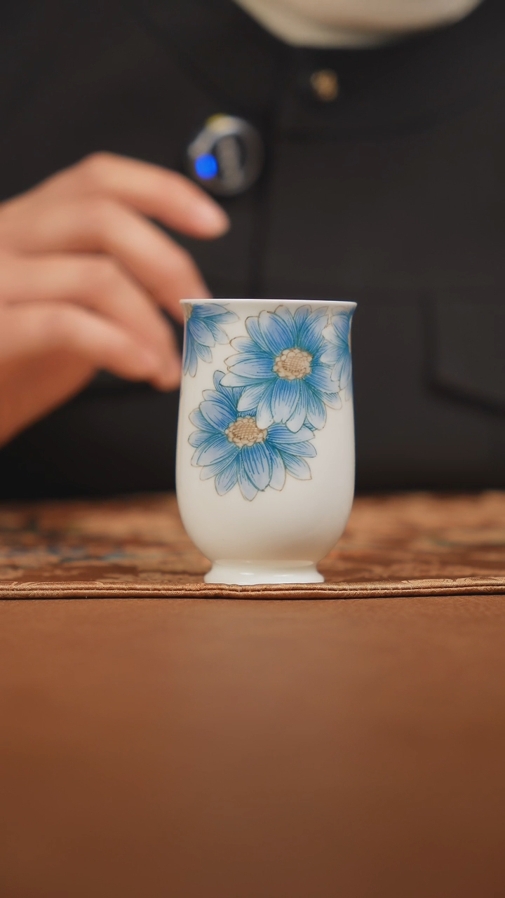 【闪购商品】手绘陶瓷茶具哈哈