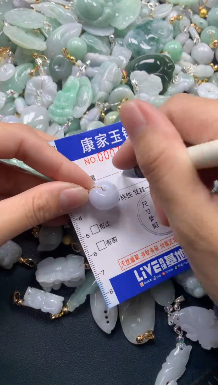 颈饰未镶嵌翡翠7341