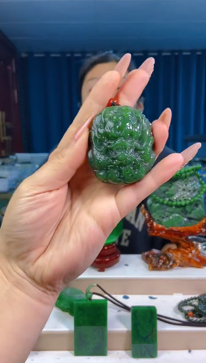 【闪购商品】和田玉挂件未镶嵌1