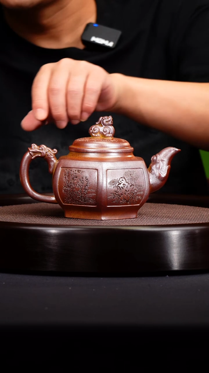 茶壶紫砂宜兴紫砂原矿壶