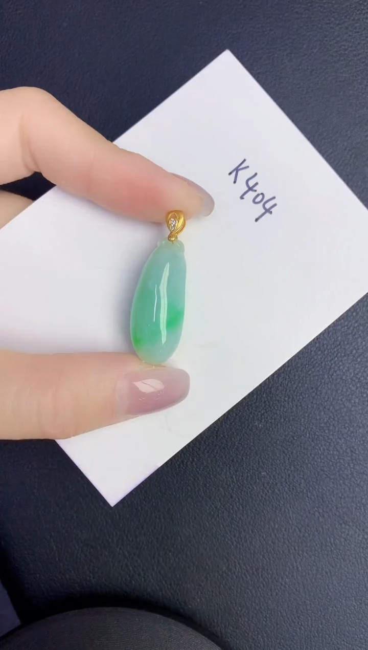 颈饰未镶嵌翡翠缅甸天然翡翠A货