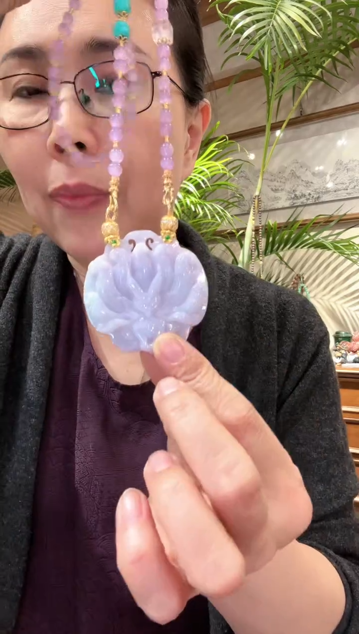 【闪购商品】翡翠颈饰未镶嵌国风