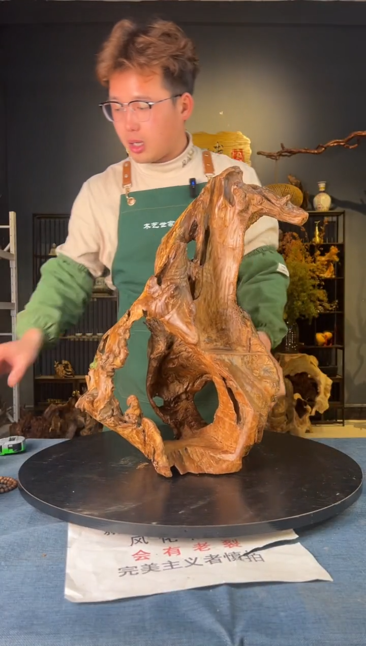 【闪购商品】木卢师傅根艺作品(不包含人物摆件）