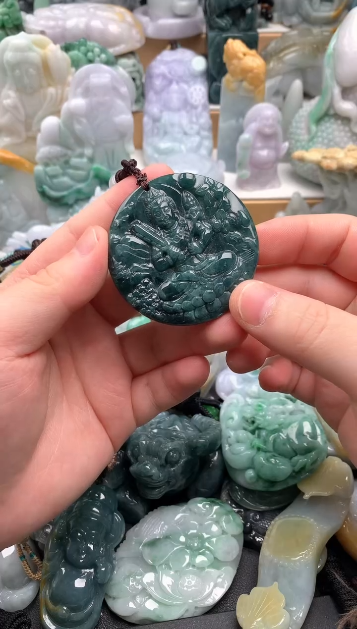 吊坠(不含链)未镶嵌翡翠1
