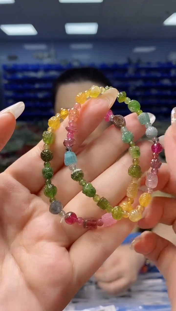 DSL6596未镶嵌碧玺多样性发货发其一