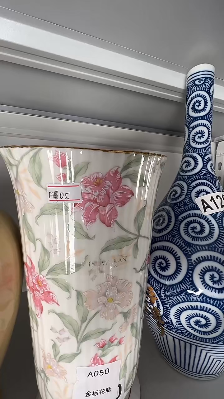 摆件陶清*0欧瓷花瓶