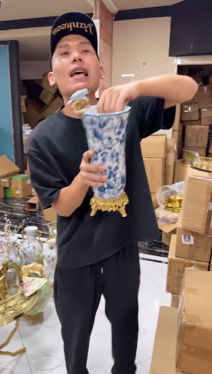 黄铜黛姿家居装饰品摆件  