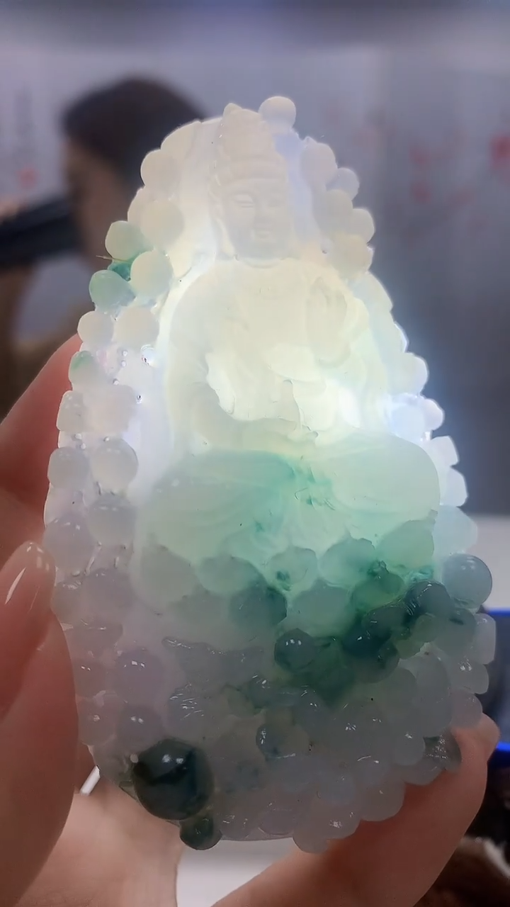 定制翡翠未镶嵌柠**.4829xx-毛货挂件32