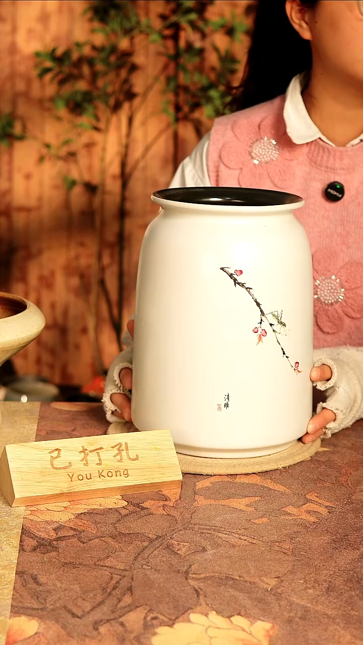 陶9-89高度28口径15已打孔孤品