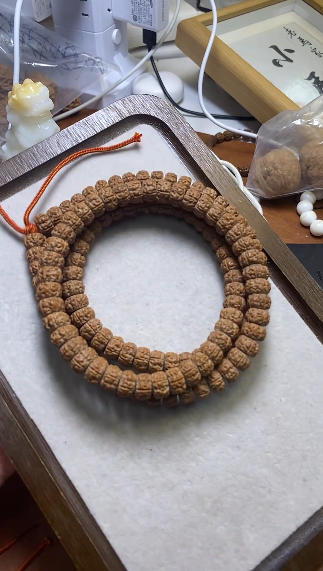 金刚菩提吊坠纯血勿里达龙切极限弧108