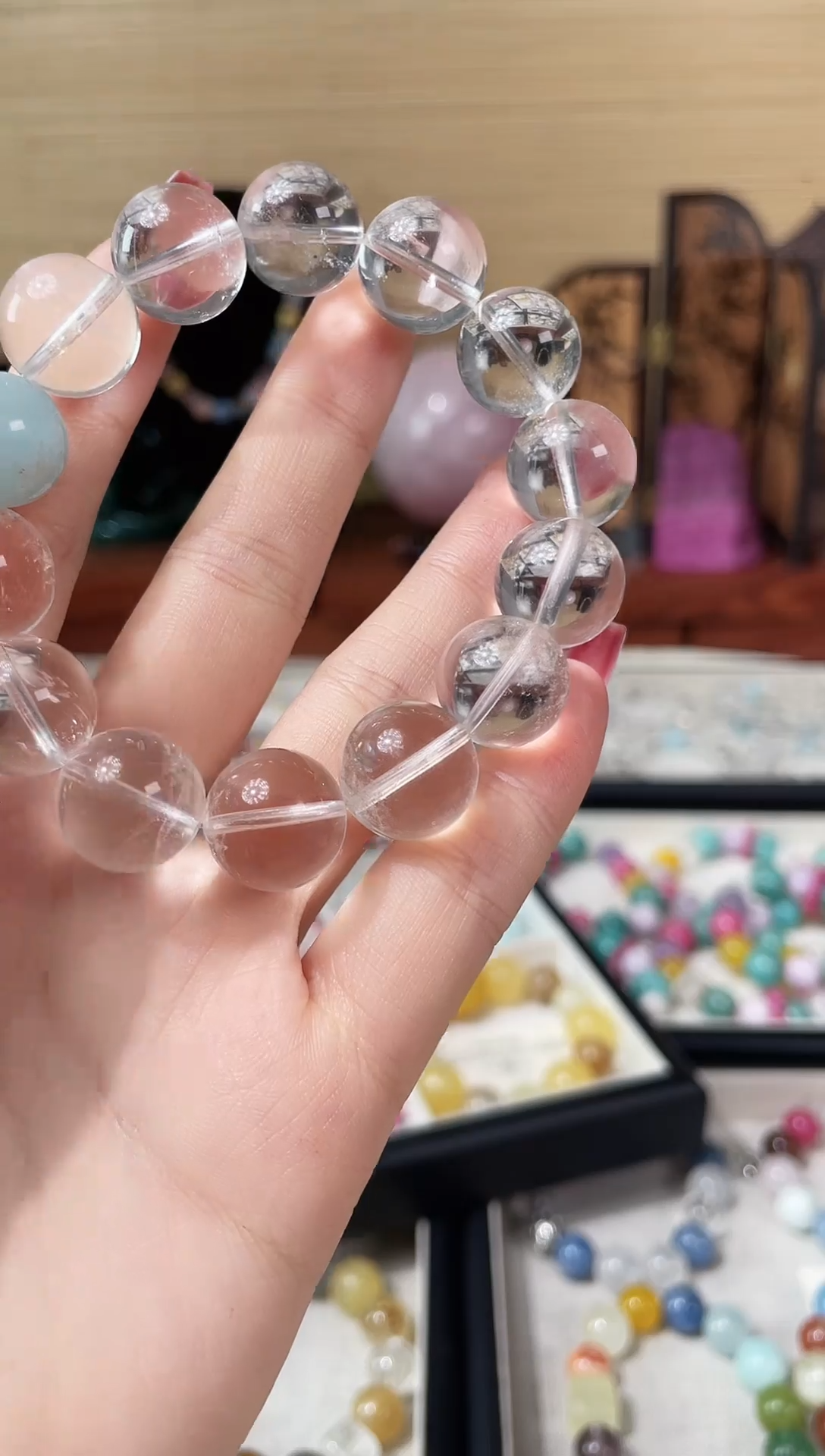 未镶嵌手链水晶露丝同款手串