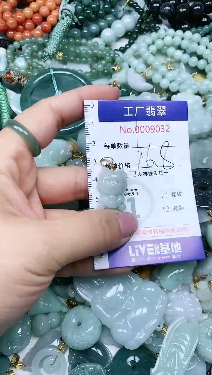【闪购商品】翡翠吊坠(不含链)未镶嵌翡翠