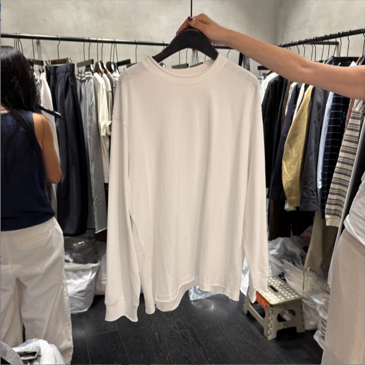 非凡领域】韩国东大门正品/NO退/TUG/后标圆领长袖/5082005