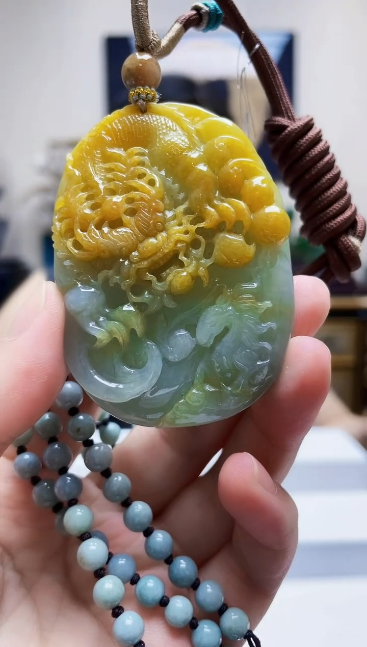 未镶嵌定制翡翠吊坠209