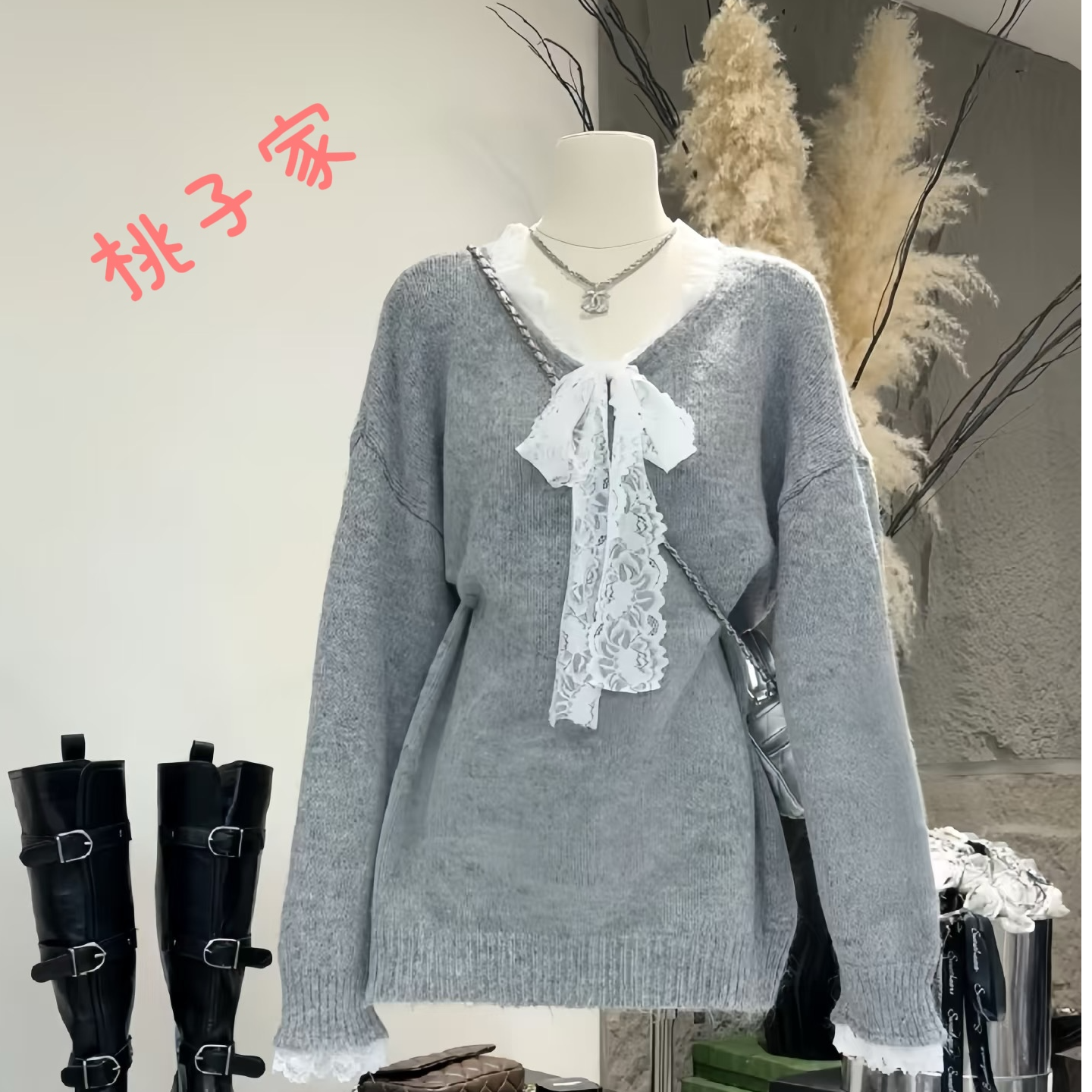 桃子家春季秋季新款时尚女装