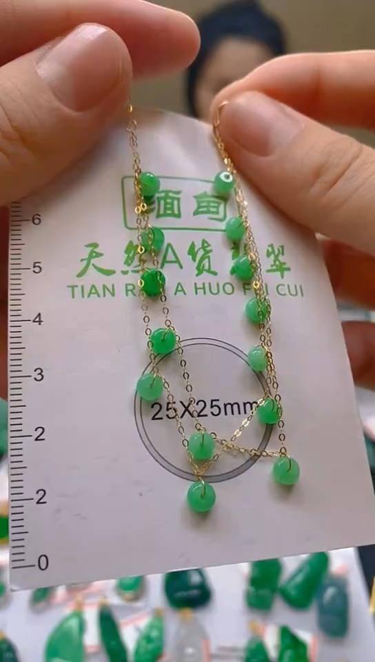 【闪购商品】翡翠颈饰18K金镶嵌新号开播，全场乱卖