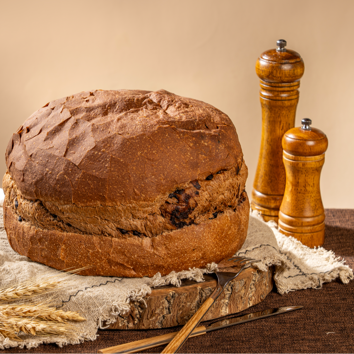 巧克力味大巴巴面包-哈尔滨特产（改良版）赠袋子