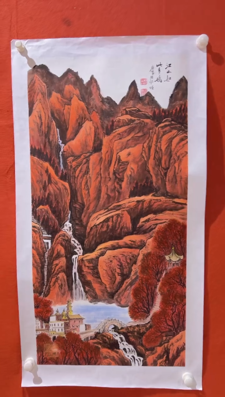 【闪购商品】绘画王顺增-4.5平尺-国画作品