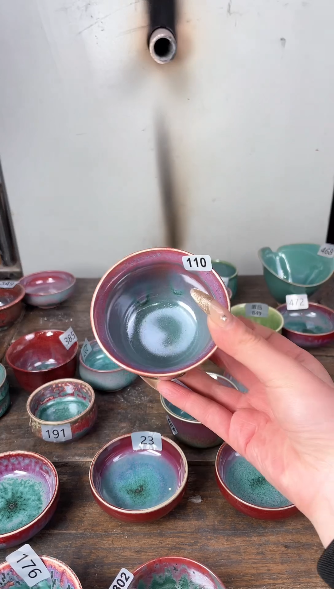 【闪购商品】摆件钧瓷手工茶器窑变