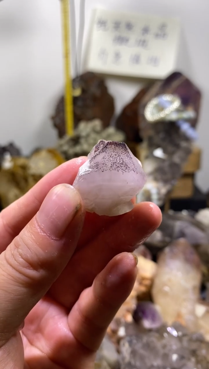 未镶嵌珠宝半成品水晶14号四川超七花园水晶