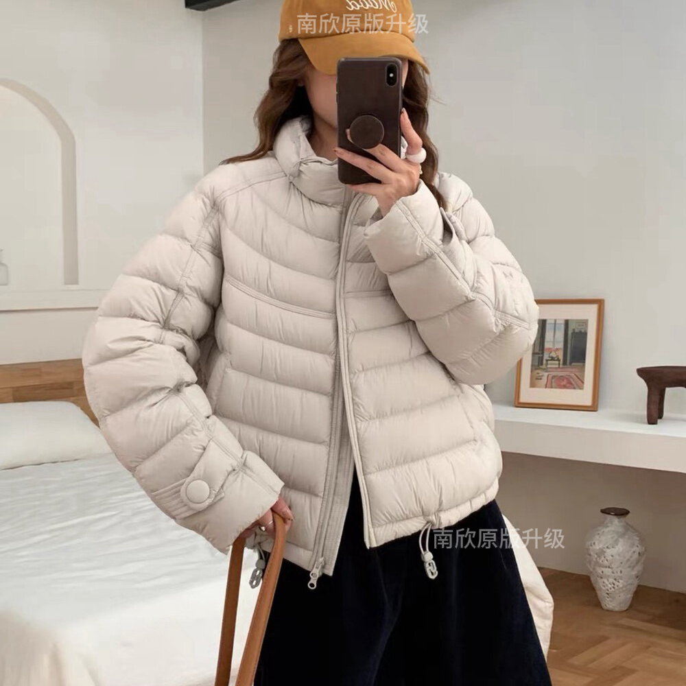 爆款排骨棉服2025女新款爆款秋冬时尚立 领韩版宽松百搭外套棉服