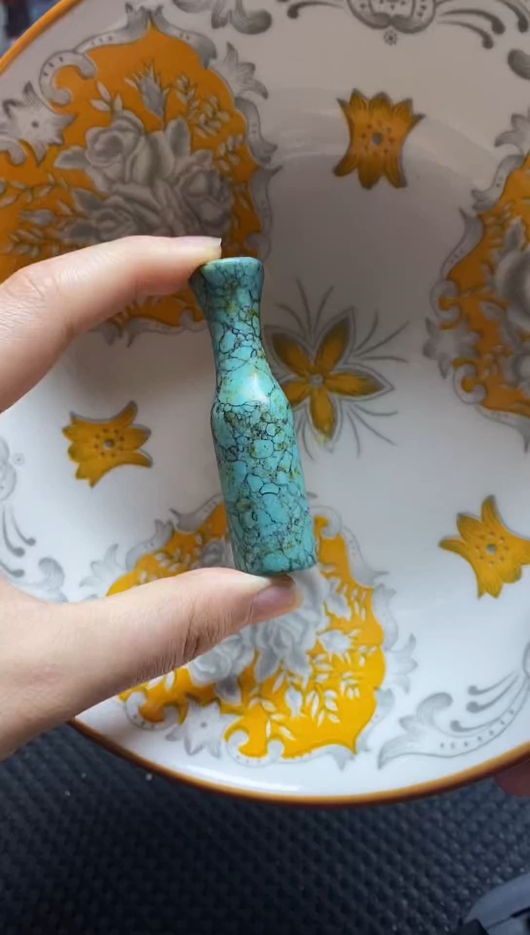 瓷片瓷片 瓷器 摆件 1个